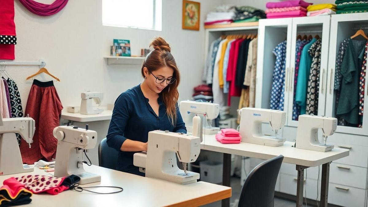 Que tipo de formação ou qualificações são exigidas para trabalhar como Costureira?